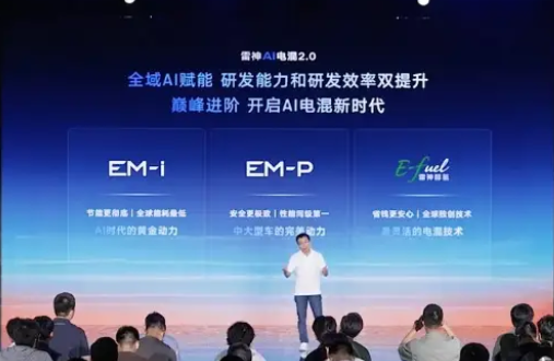 综合续航超2100km!吉利银河A7 EM-i发布:首搭雷神AI电混2.0