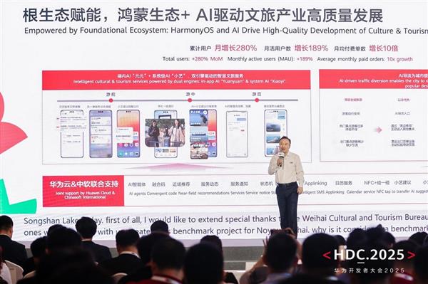 中软国际携多款鸿蒙生态产品与技术服务解决方案深度参与HDC 2025